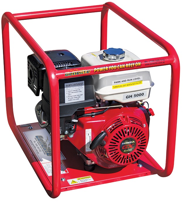 6.0kVA Honda Generator Recoil Single Phase Australia