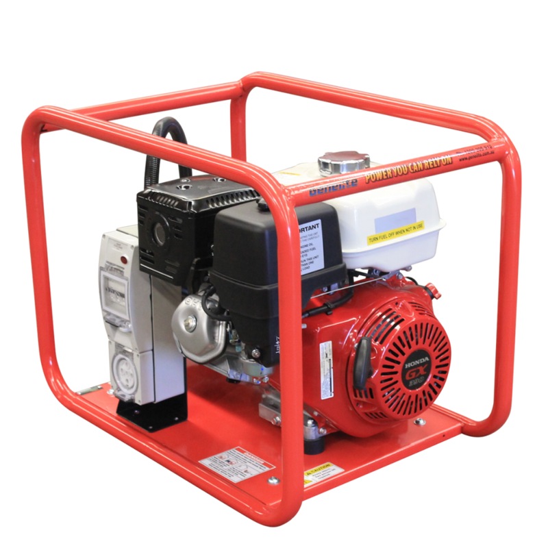 7.5kVA Honda Generator Recoil Three Phase Australia