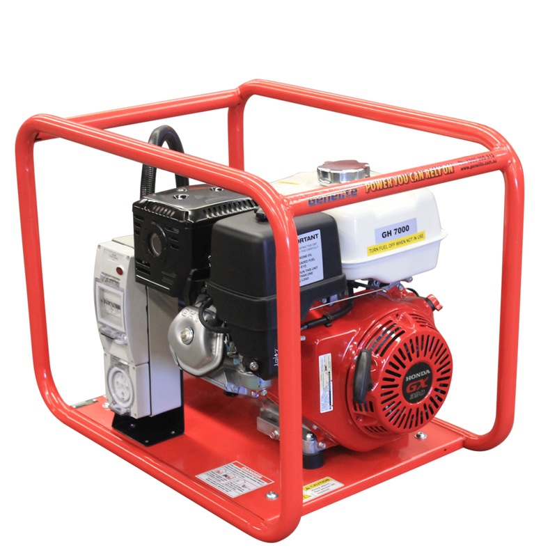 8.0kVA Honda Generator Recoil/Key Start Three Phase Australia