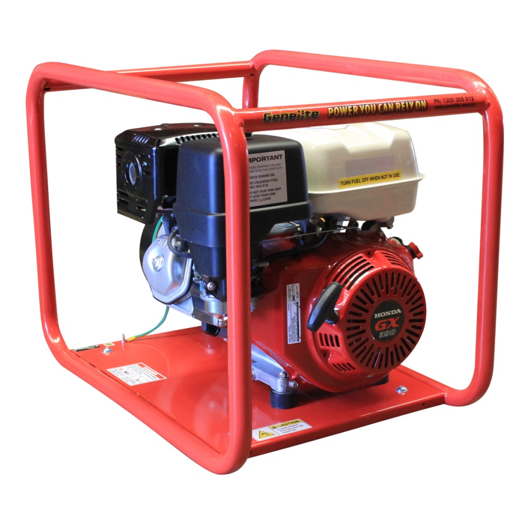 8.0kVA Honda Generator Recoil Single Phase Australia