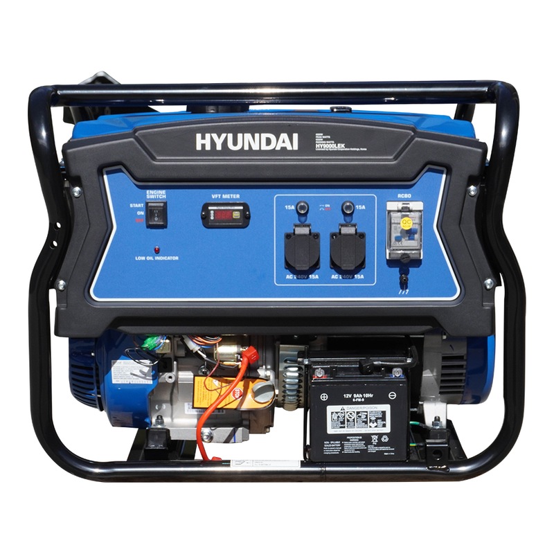 8kVA Hyundai Petrol Generator  Electric Start Australia