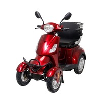 Eeeza 500W 60V 20Ah Electric Mobility Scooter - Black&Red