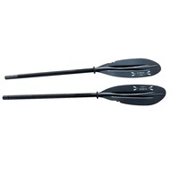 2-Piece Fibreglass Shaft with Plastic Blade Kayak Paddle