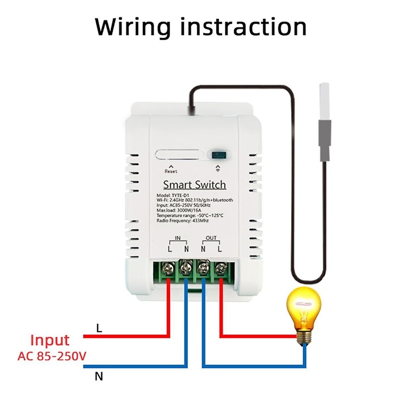 Buy Thermostat Graffiti WIFI Smart Temperature On/Off Switch Timing ...