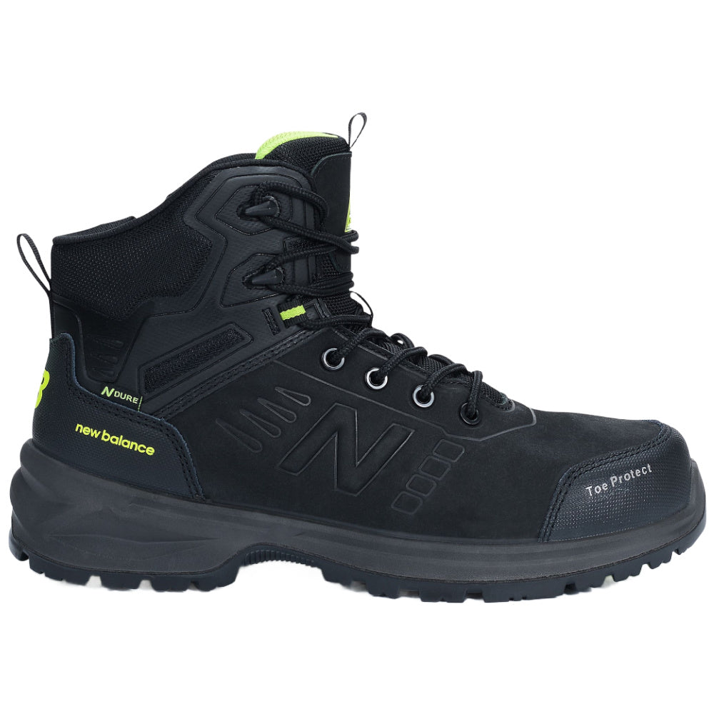 New Balance  Mens Calibre Side Zip Composite Toe Slip Resistant Safety