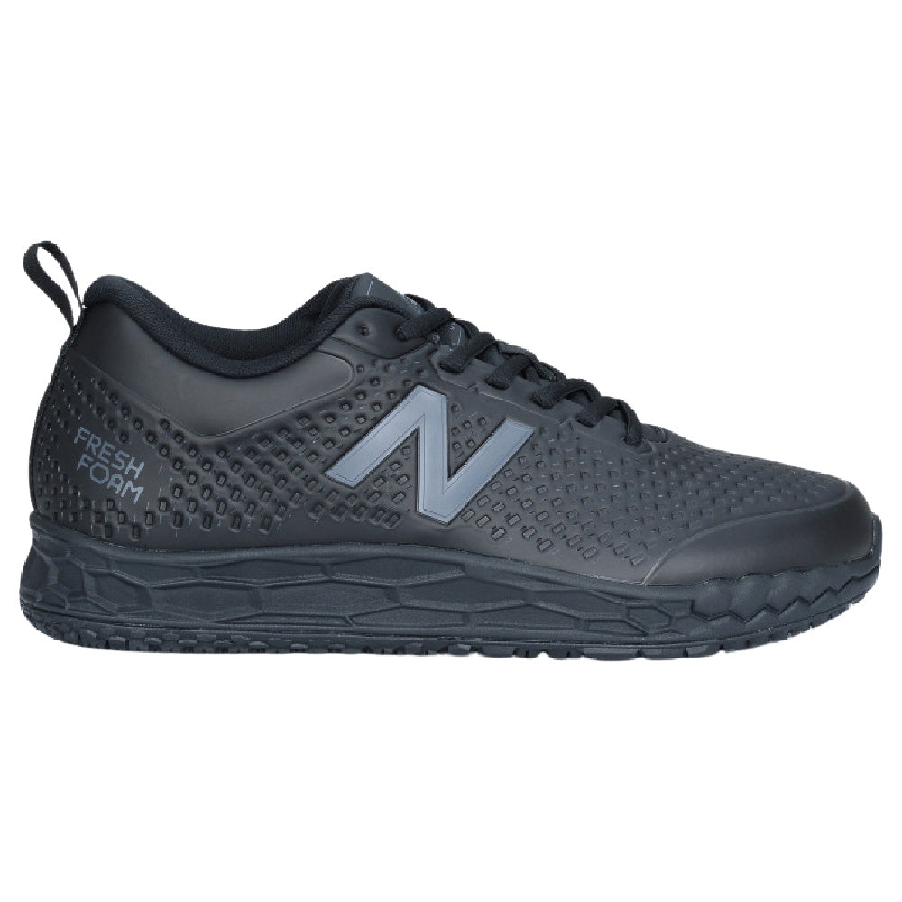 New Balance  Mens Fresh Foam 906 Slip Resistant 2E Wide Black