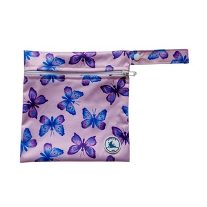 Reusable Mini Wet Bag ~ Butterflies