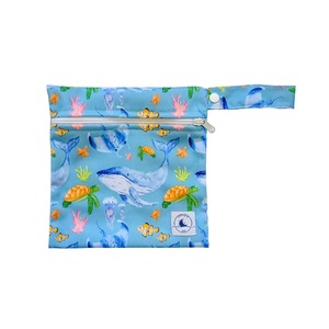 Reusable Mini Wet Bag ~ Ocean