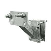 Silver Spare Wheel Carrier Holder for Camper Trailer Caravan Boat Ford Landcruiser