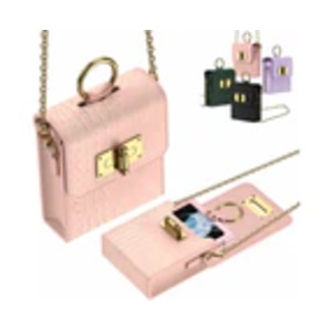 Wallet Case for Samsung Z Flip 4 Bag, Mini Phone Backpack Cover with Chain Shoulder Strap for Samsung Galaxy Z Flip5, Z Flip 3 Phone Bags