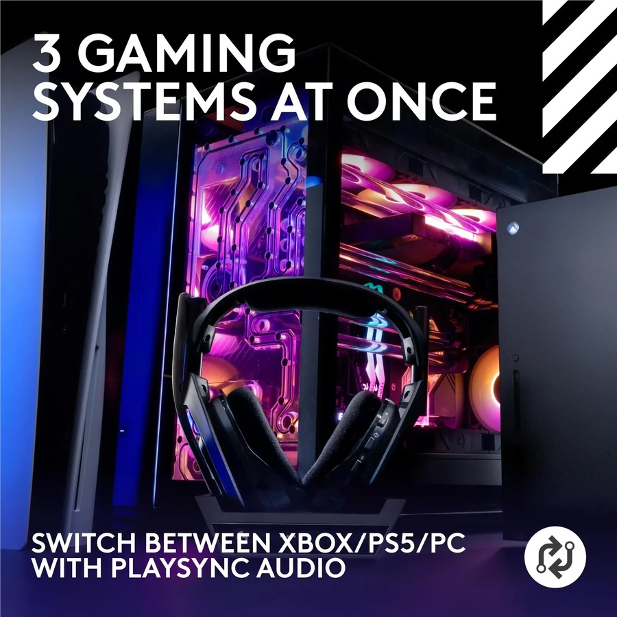 Logitech G Astro A50 (Gen 5) LIGHTSPEED Wireless Gaming Headset + Base Station (Black)