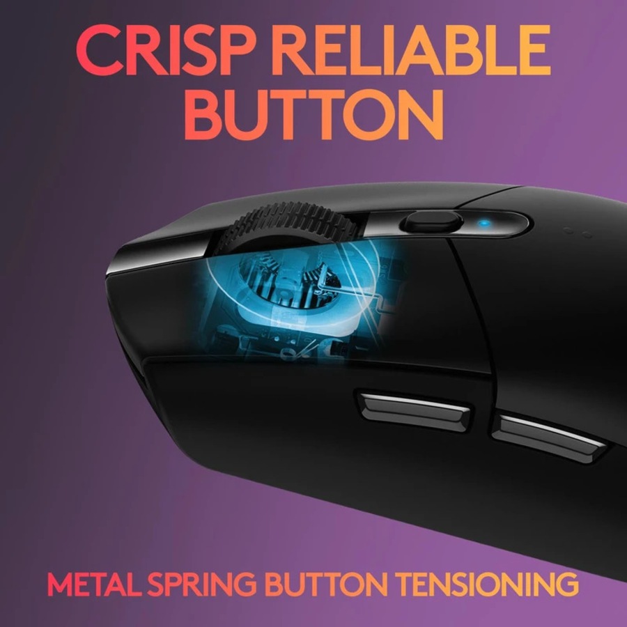 Logitech G305 Lightspeed Wireless Gaming Mouse (Black)