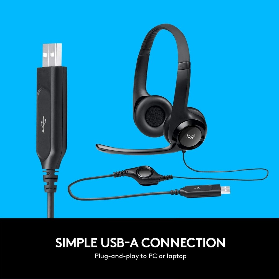 Logitech H390 USB Computer Headset