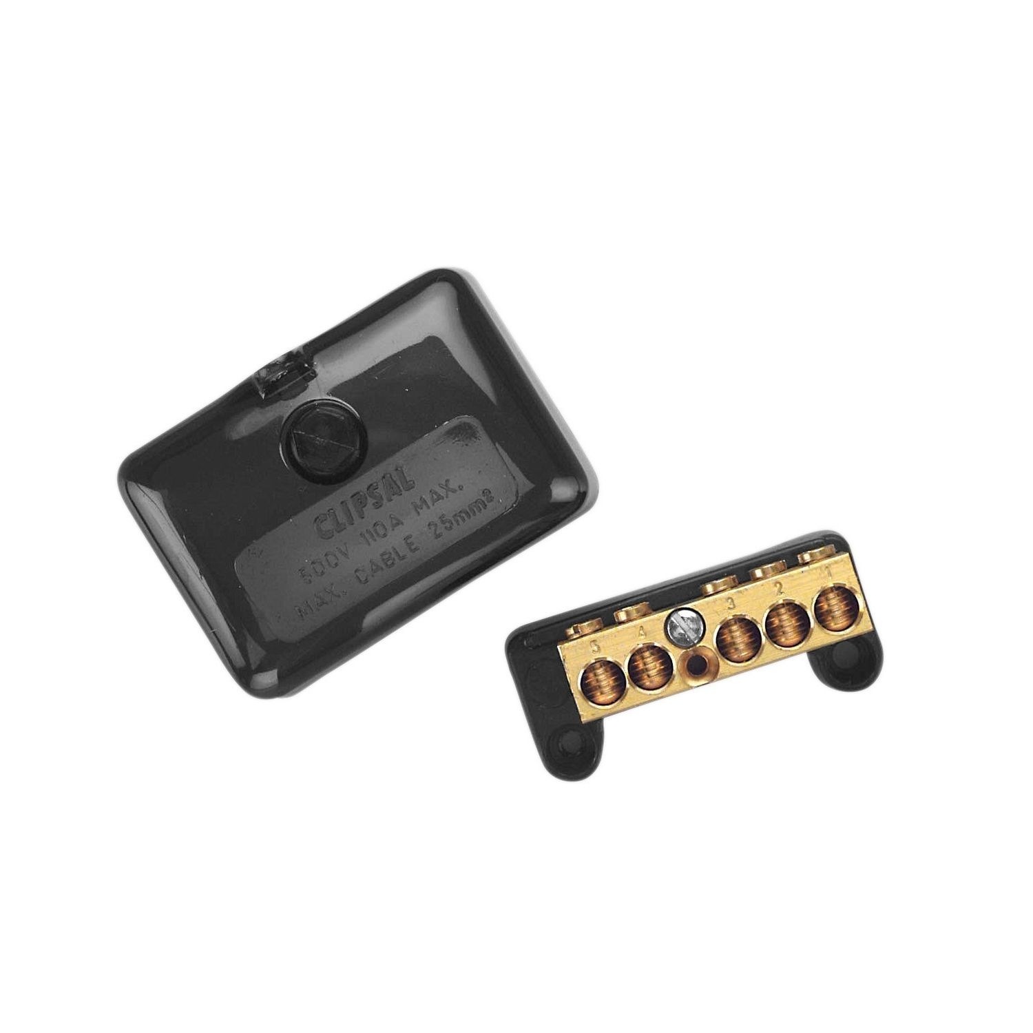 Clipsal Max 4 Link Neutral 5Hole B/Wiring - L5BW Australia