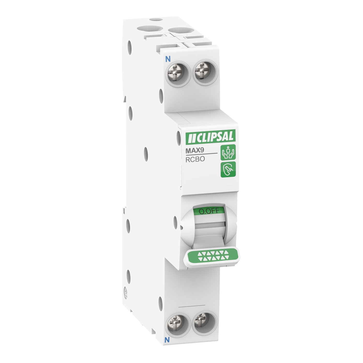 Clipsal MAX9 RCBO 1PN C 20A 30mA A SLIM 40ms - MX9R3120F Australia
