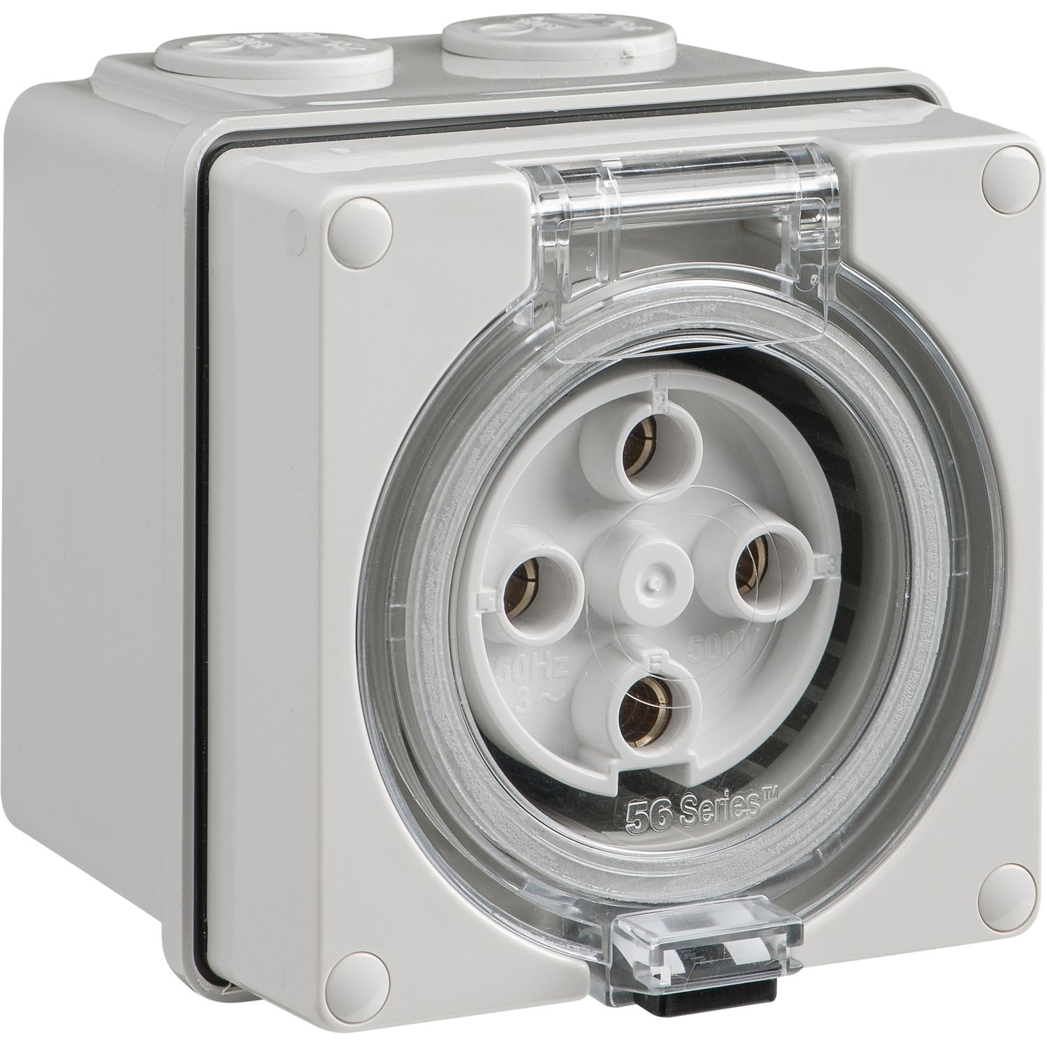 Buy Schneider Electric Easy 56 Socket - 4 Pin - 32A - 500V - EY56SO432 ...