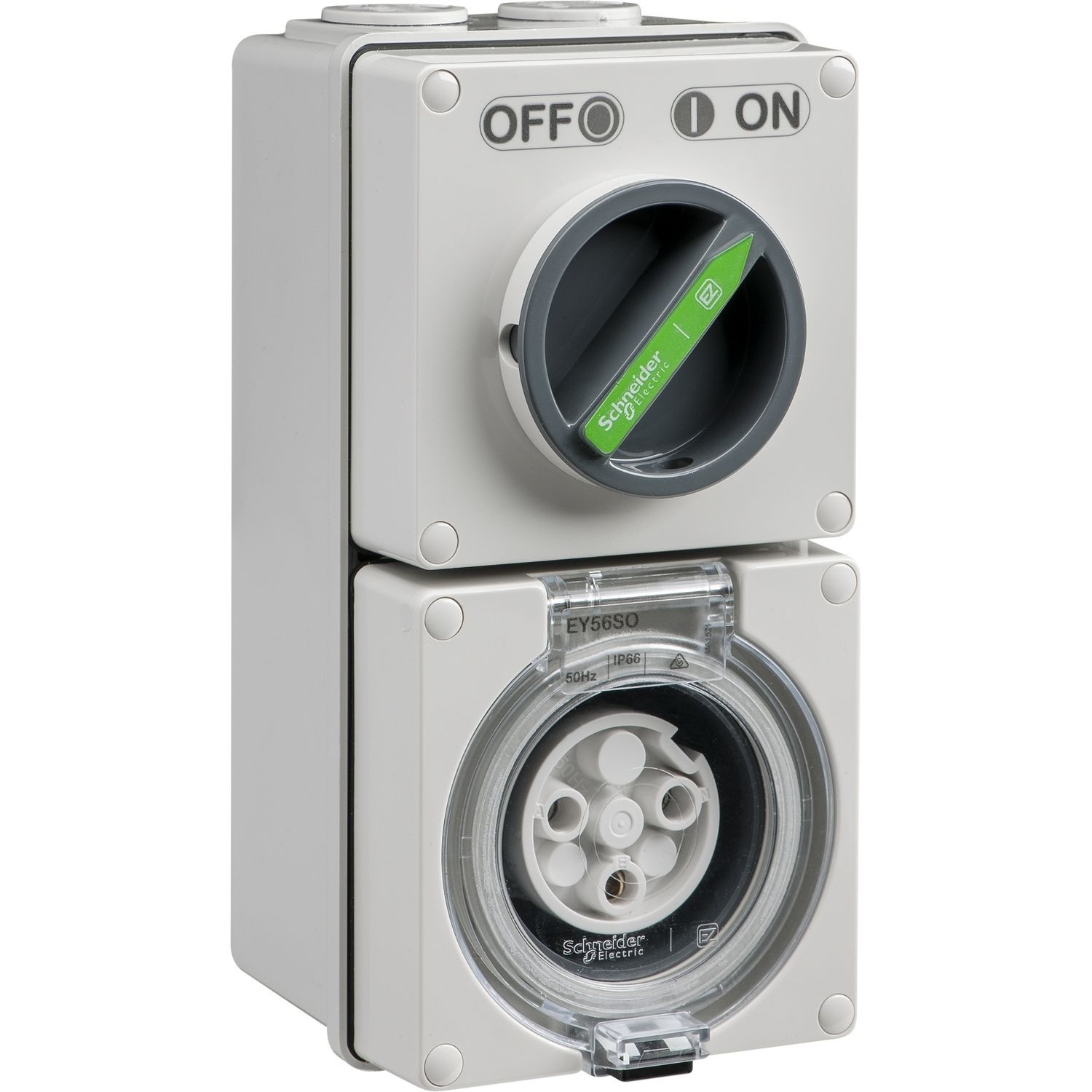 Schneider Electric Easy 56 Switched Socket - 3 Pin - 20A - 250V - EY56C320 Australia