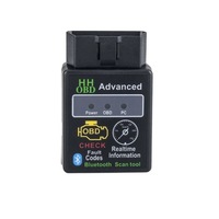 Bluetooth ELM327 OBD2 Auto Diagnostic Car Check Engine Scanner Tool Interface
