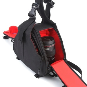 DSLR SLR Camera Bag Sling Backpack Triangle Carry Case Shoulder Bag