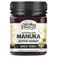 Barnes Naturals Pure Australian Manuka Honey MGO 1050+ 500g