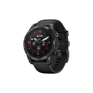 Garmin Epix Pro Gen 2 Sapphire Smart Sports Watch - Carbon Grey DLC Titanium with Black Band, 47mm
