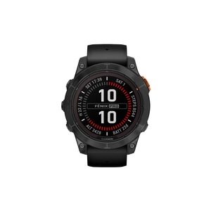 Garmin Fenix 7 Pro Solar Smart Sports Watch - Slate Grey with Black Band, 47mm