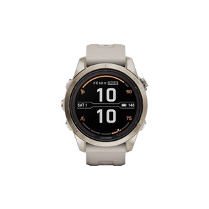 Garmin Fenix 7S Pro Sapphire Solar Smart Sports Watch - Gold, 42mm