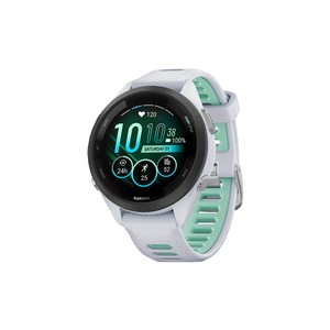 Garmin Forerunner 265S Smart Sports Watch - Black with Whitestone/Neo Tropic Band, 42mm