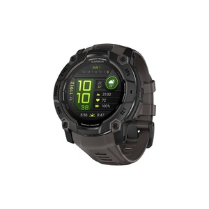 Garmin Instinct 3 AMOLED Smart Sports Watch - Black with Charcoal Band; 50mm