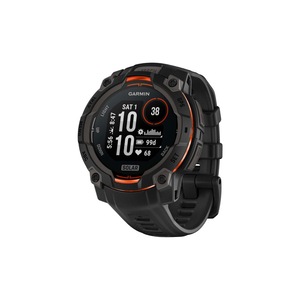 Garmin Instinct 3 Solar Smart Sports Watch - Black with Black Band; 45mm
