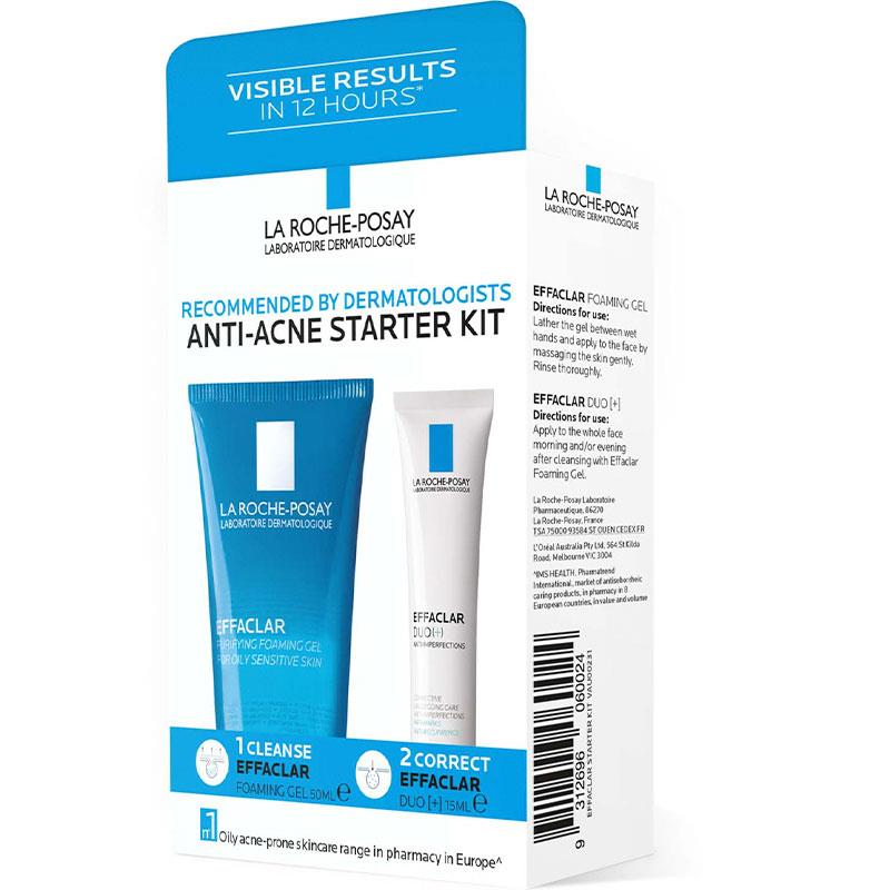Buy La Roche Posay Effaclar M Anti Acne Starter Kit - 2-Week Supply ...