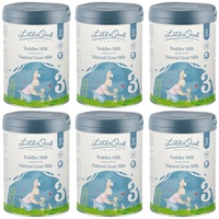 LittleOak Natural Goat Milk Toddler Milk Stage 3, 6 x 800g