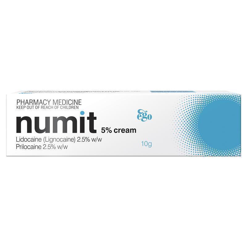 Buy Numit 5% Numbing Cream 10g - Topical Anaesthetic for Skin - MyDeal ...