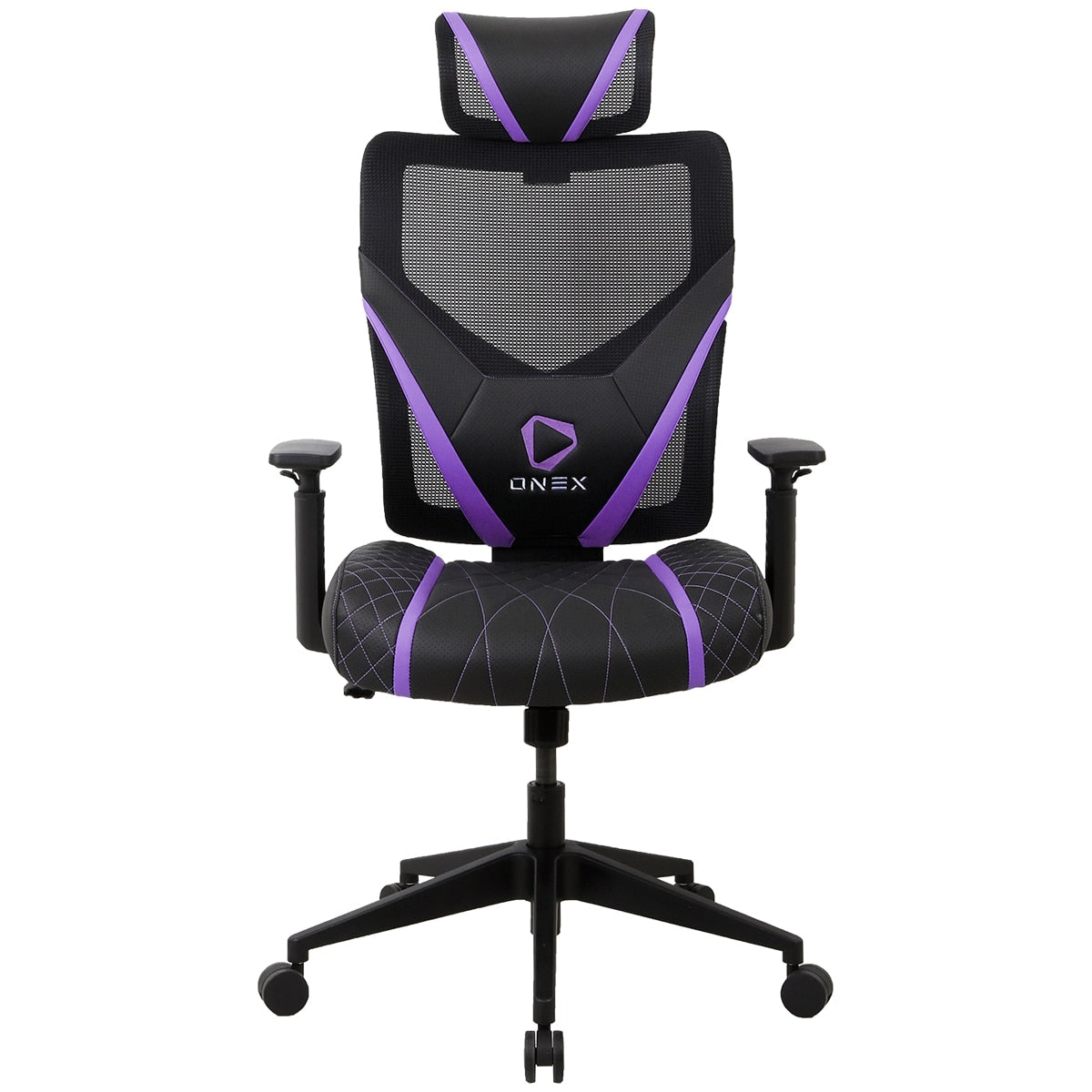 Buy ONEX GE300 Breathable Ergonomic Gaming Chair Black Violet - MyDeal ...