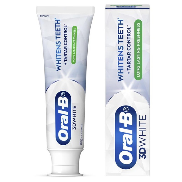 Buy Oral B 3D White Long Lasting Freshness Toothpaste 110g MyDeal