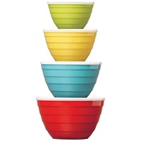 Pandex Melamine Mixing Bowls With Lids 4 Piece Set