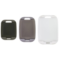 Sabatier Poly Cutting Board 3 Piece Set Grey