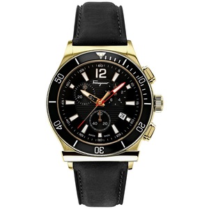 Salvatore Ferragamo Men's 1898 Chronograph Leather Strap Watch SFYL00420