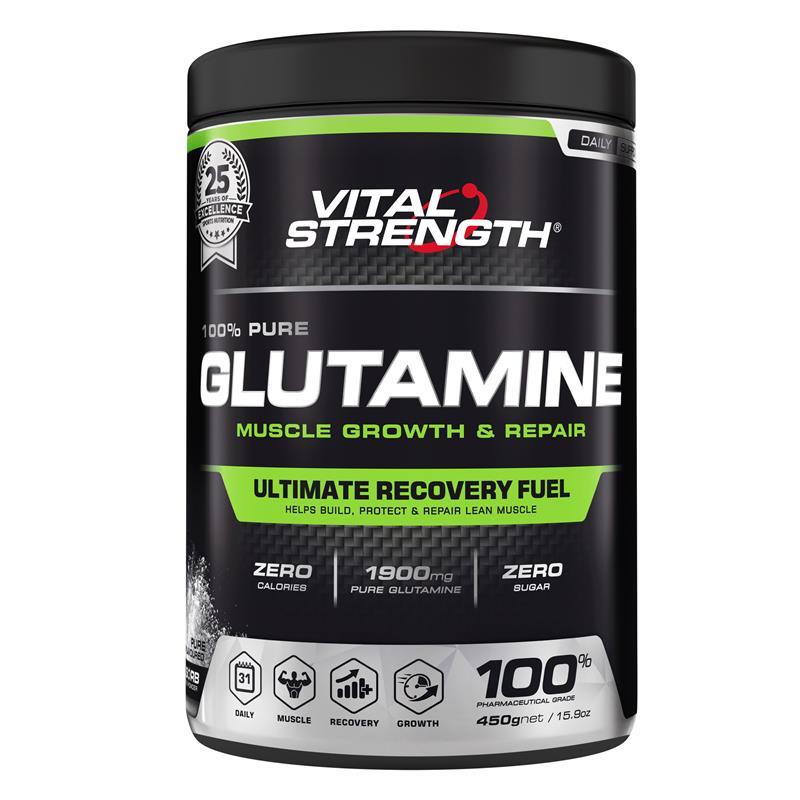 Buy Vital Strength Glutamine Recovery Fuel (450g) - MyDeal Australia