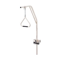 250LBS Bed Trapeze Bar with Clamps & Metal Chain for Mobility Assistance