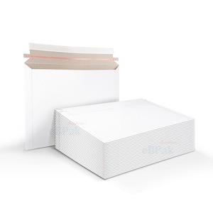 50x Card Mailer A4 Size 235 x 325mm 300gsm White Envelope Tough Bag Replacement