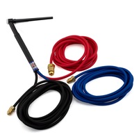 8m 250A Water-Cooled TIG Torch with Flexible Head and Super Flex Cable