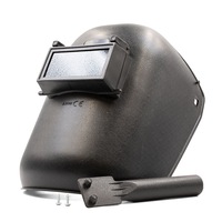 Bossweld Hand Held Welding Helmet with Shade 8 Lens for ARC, TIG, MIG, Plasma Cutting