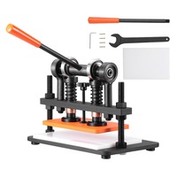 Manual Leather Die Cutting and Embossing Machine with Adjustable Depth