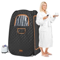 1000W Personal Steam Sauna Tent Loss Weight Detox Therapy Spa Compact, 800 x 800 x 1330 mm
