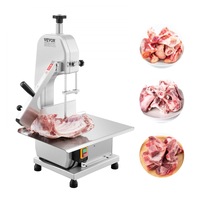 650W Commercial Electric Meat Bandsaw Stainless Steel Bone Sawing Machine
