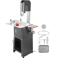 850W Commercial Electric Meat Bandsaw Stainless Steel Bone Sawing Machine