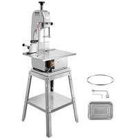 850W Commercial Electric Meat Bandsaw Stainless Steel Bone Sawing Machine