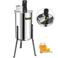 Brand New Large Two 2 Frame Stainless Steel Electric Honey Extractor