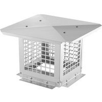 Chimney Cap 9” x 9” 304Stainless Steel Fireplace Flue Caps Cover Mesh
